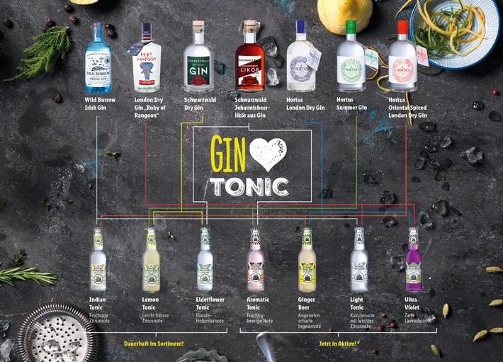 Hortus Gin (Lidl) London Dry, Citrus Garden, Oriental Spiced Ginday