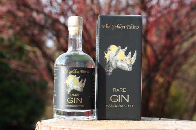 The Golden Rhino Rare Gin